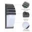 Perlita Black outdoor wall light