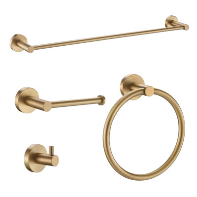 ANZZI 4-Piece Bathroom Accessories Set