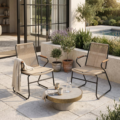 Ensemble de 2 fauteuils club l 23,75 po x P 22,20 po x H 34,00 po Moonstone