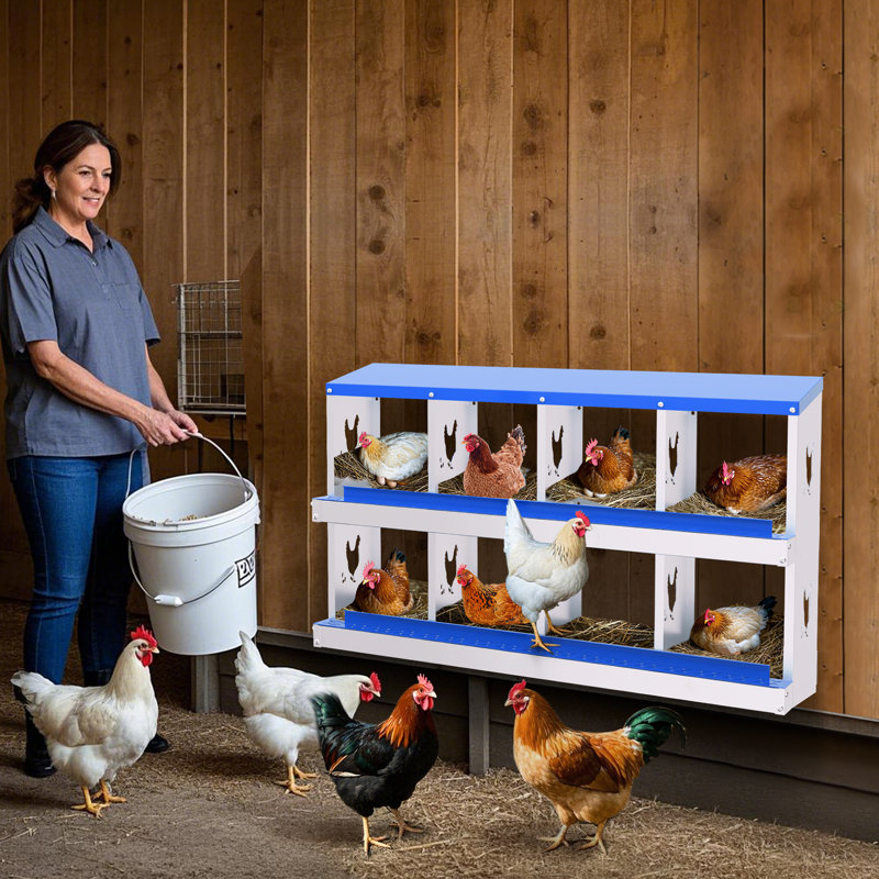 Nesting Boxes, Blue, 135cm (W) x 43cm (D) x 66cm (H)