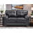 Rimouski Faux Leather Loveseat-416921307