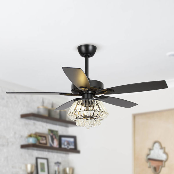 Etta Avenue™ Micah 52'' Ceiling Fan with Light Kit & Reviews | Wayfair