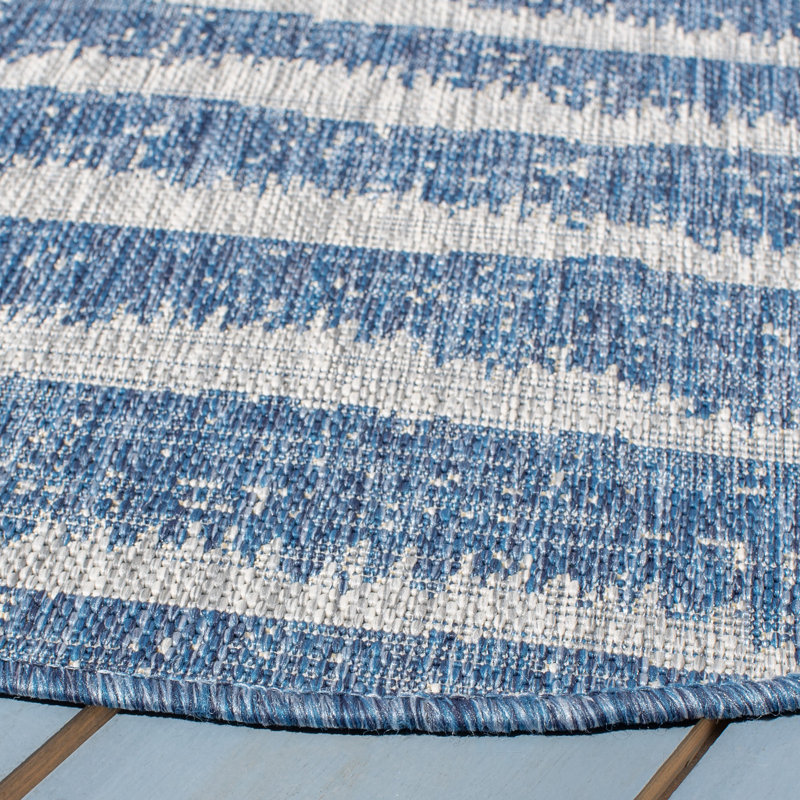 Tapis d'intérieur / extérieur Mckinney Performance, Rond 6 pi 7 po