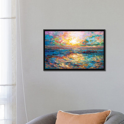 " Sunset In Mykonos " by Leon Devenice