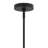 Rigsby Six-Light Matte Black Medium Chandelier-127380310