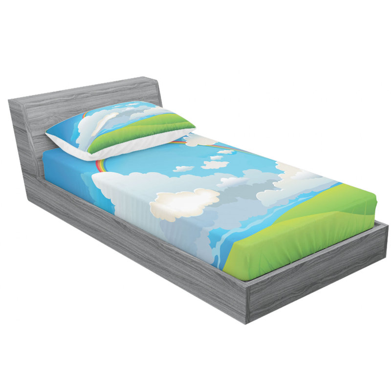 Microfiber Sheet Set, Twin XL Sheet Set with Fitted Sheet