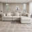 Sadettin L-Shaped Modern Oversized 4-Seater Sofa With Storage Footstool