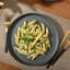 Gibson Elite Echo Bay 12 Piece Porcelain Reactive Glaze (Service for 4) Ceramic Plates and Bowls Modern Stackable Dinnerware Set --113648247