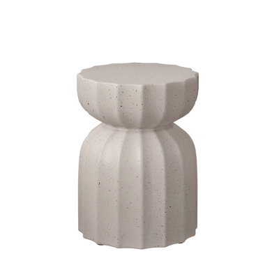 Modern Indoor/Outdoor Cement Coffee Table and Side Table Set