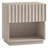 Jason 24" Wide Rectangular Fluted Nightstand in Alder White-1479500829