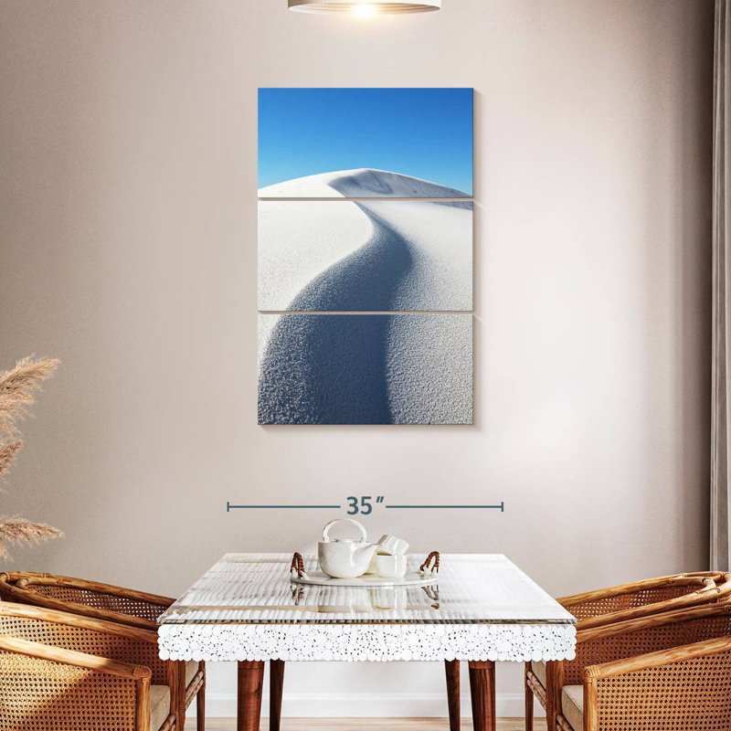 Dune de sable d'Alvord dans le parc White Sands, H 38 po x l 24 po