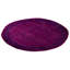 Overdyed Hand-Knotted Wool Modern-Contemporary Purple Area Rug 6' 1" x 6' 1"