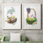 Bunny Hop - ensemble de 2 reproductions d'art-371568608-371568622