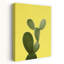 Yellow Cactus Abstract Contemporary Cactus Plant Landscape Wall Art Print-1962112461
