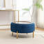 Repose-pieds rond avec rangement Miajah-425328107