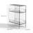 8.7'' Narrow Acrylic Side Table-389437168