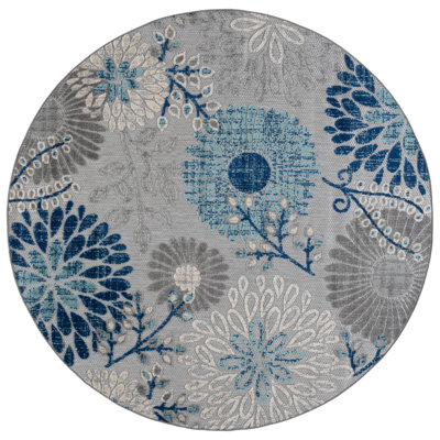 Kellems Performance Floral Indoor/Outdoor Area Rug