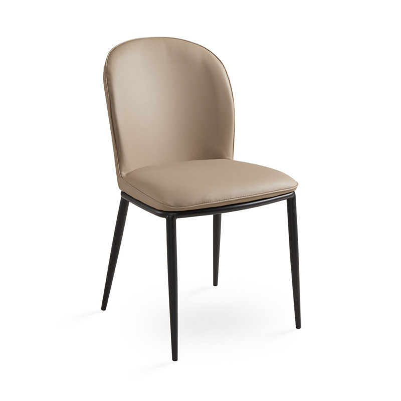 Jacarius 18'' H Upholstered Side Chair, Tan