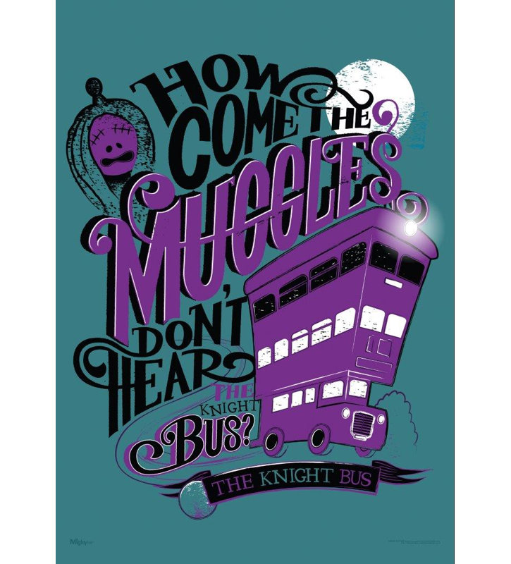 « the knight bus », impression Harry Potter