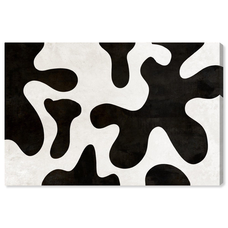 Le Splat Boho Abstract Canvas Wall Art, 24" x 16"