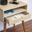 Perrinton 46cm W Solid Wood Bedside Table-1048348056