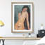 Female Nude by Amedeo Modigliani - Picture Frame Painting on MDF-62803061-62803064