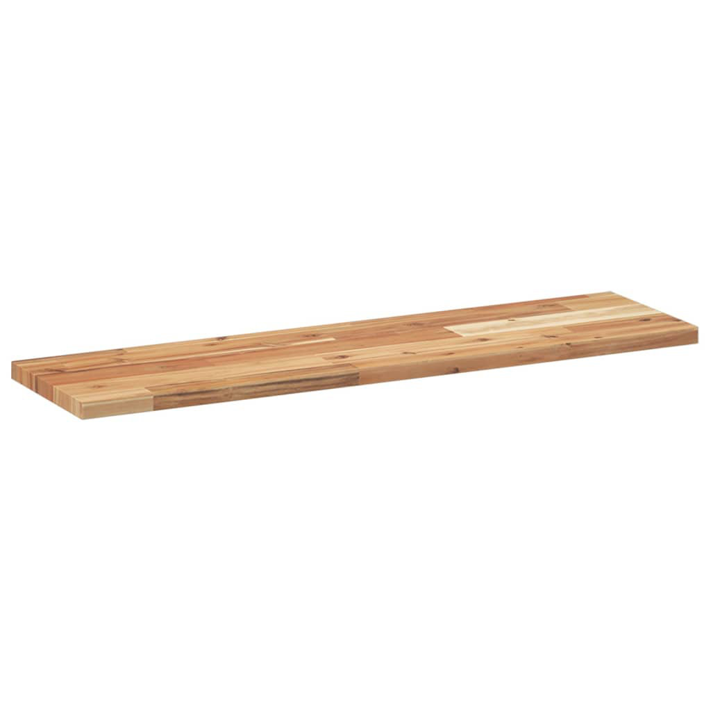 Borough Wharf Floating Shelf Oil Finished Solid Wood Acacia