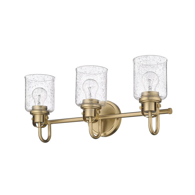 Tyringham 3 - Light Dimmable Vanity Light, Heirloom Gold