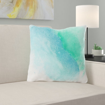 Coussin décoratif aquarelle 