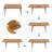 Bennett Rectangular Extendable 59.1'' L x 35.4'' W Outdoor Dining Table
