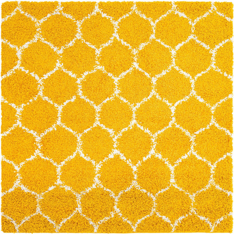 Deone Geometric Indoor Rug, Square 6'