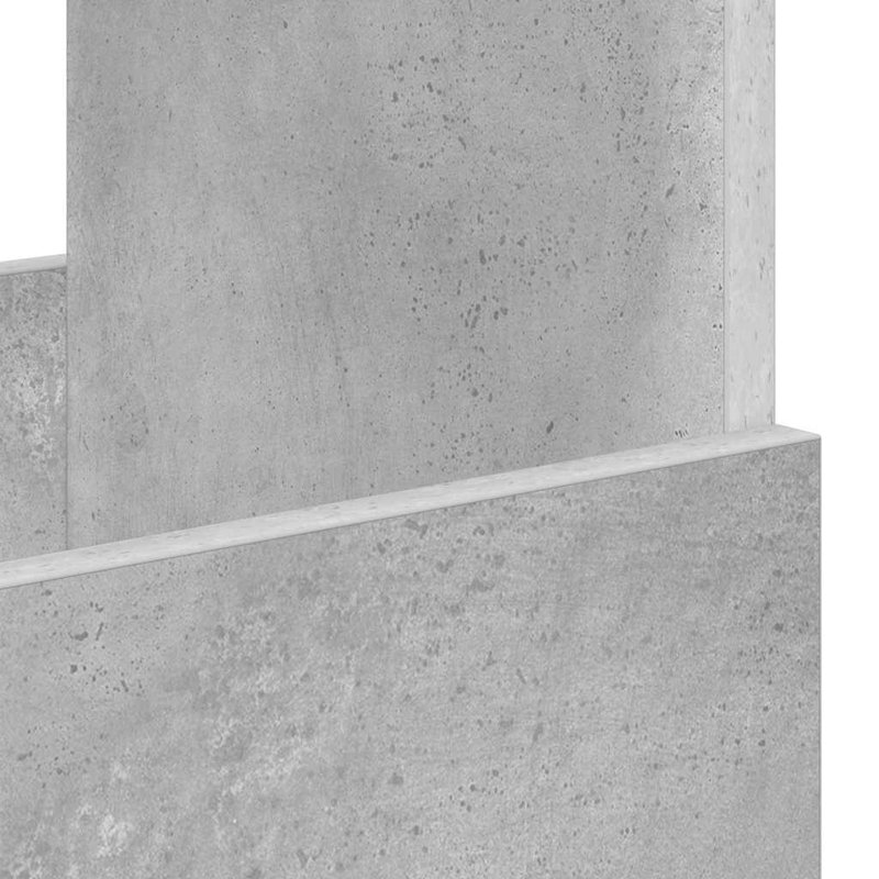 Wood Free Standing Magazine Rack, Grey