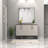 36X36" Oversized Modern Rectangle Bathroom Mirror with Balck Frame Decorative Large Wall Mirrors for Bathroom Living Room Bedroom Vertical or Horizontal Wall Mounted mirror with Aluminum Frame