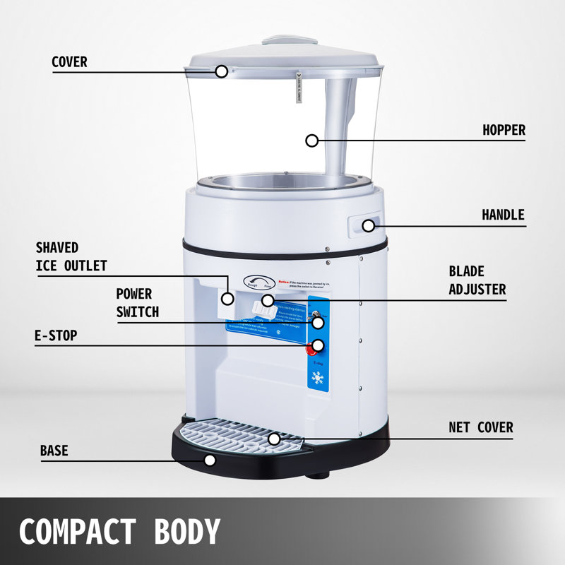 VEVOR Countertop Snow Cone Maker