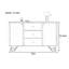 Buffet moderne en cuir avec rangement-107234798