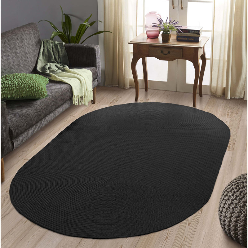 Neufeld Polypropylene Braided Collection Rug, Oval 8' x 10'