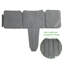 Bordure de jardin en plastique effet pierre pavée Koryne 20 PCS