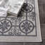 Tapis d'intérieur / extérieur à motif floral lavable à la machine Murielle-403882328