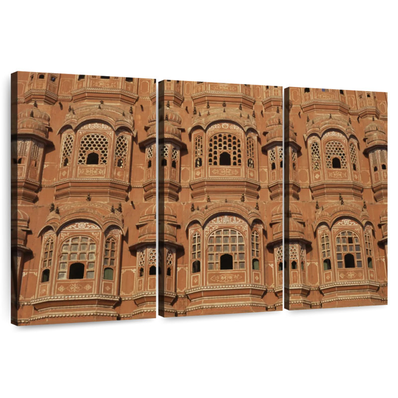 Nicci Hawa Mahal Architecture, H 24 po x l 38 po