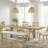 Danity 80'' Wide Dining Table with Leaf-220901223
