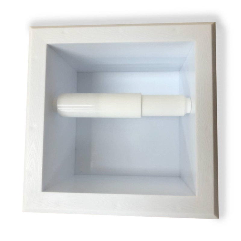 Porte-papier hygiénique encastré ranchette