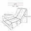 Fauteuil réglable sans accoudoirs