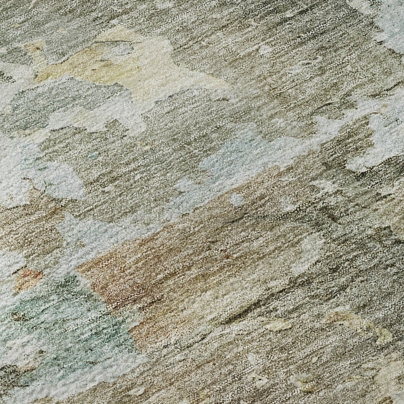 Premium Machine Washable Barry AMF1234 Abstract Rug, Runner 2'3" x 7'6"