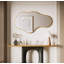 Miroir mural irrégulier de forme unique, miroirs asymétriques, miroir en nuage, miroir ondulé, miroir mural Morden pour hall d'entrée, salon, chambre à coucher, salle de bain-804021077-803057194