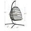 Fauteuil œuf suspendu en rotin Four Corners-461362071