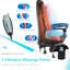 Fauteuil de massage avec chaleur et 7 points de vibration