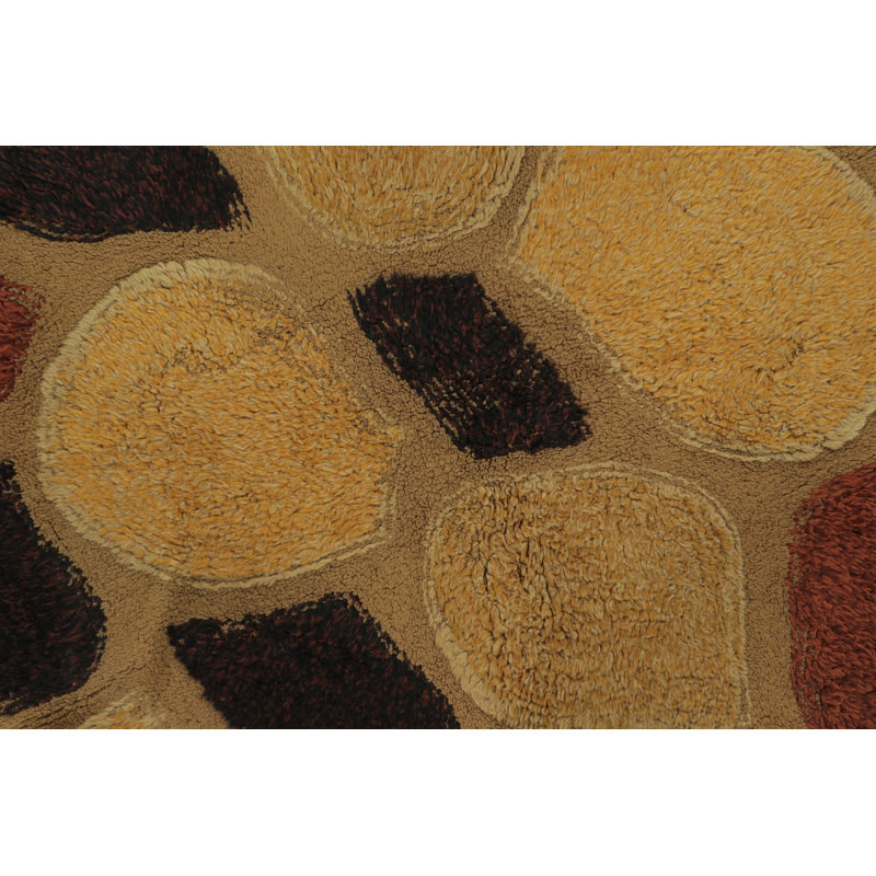 One-of-a-Kind 4' Hand Knotted Area Rug