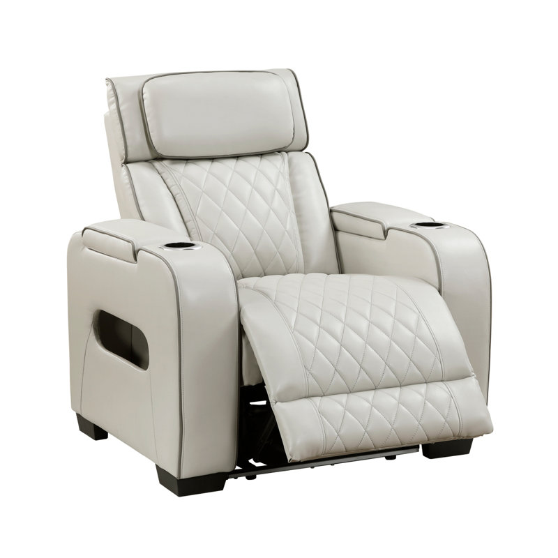 Fauteuil inclinable électrique Fairway, Taupe