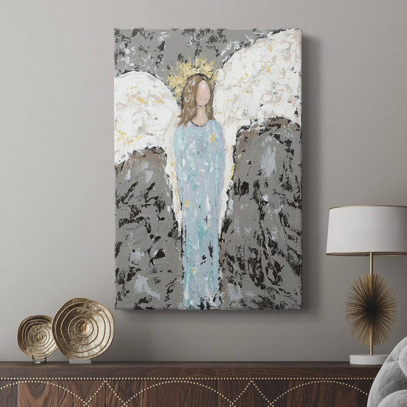 Anges tout le monde, galerie Cavas sur mesure, H 36 po x l 24 po