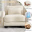 Canapé modulaire en chenille Cloudscape ergonomique pour petit salon avec coussins lombaires-133276928